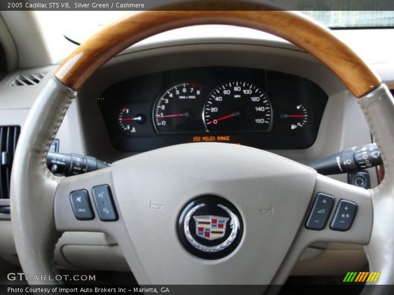 Silver Green / Cashmere 2005 Cadillac STS V8