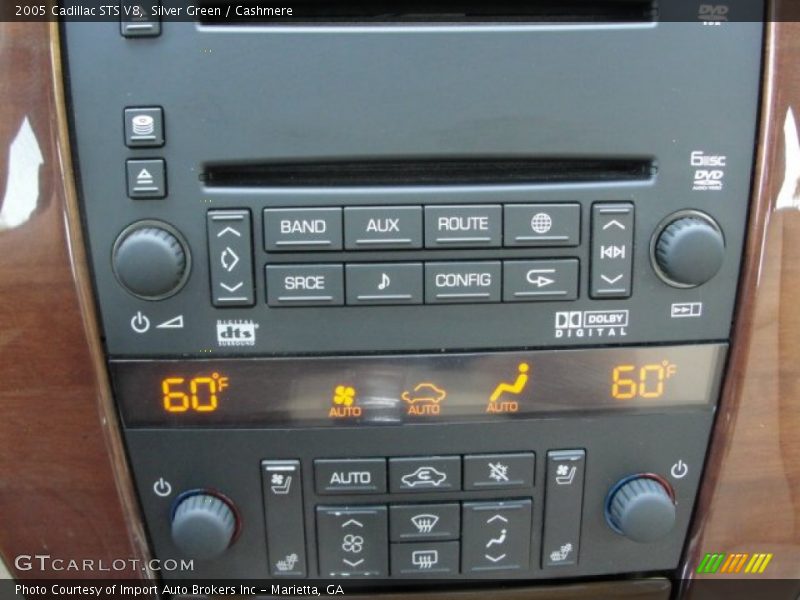 Silver Green / Cashmere 2005 Cadillac STS V8