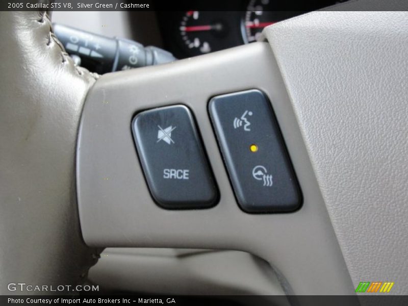Silver Green / Cashmere 2005 Cadillac STS V8