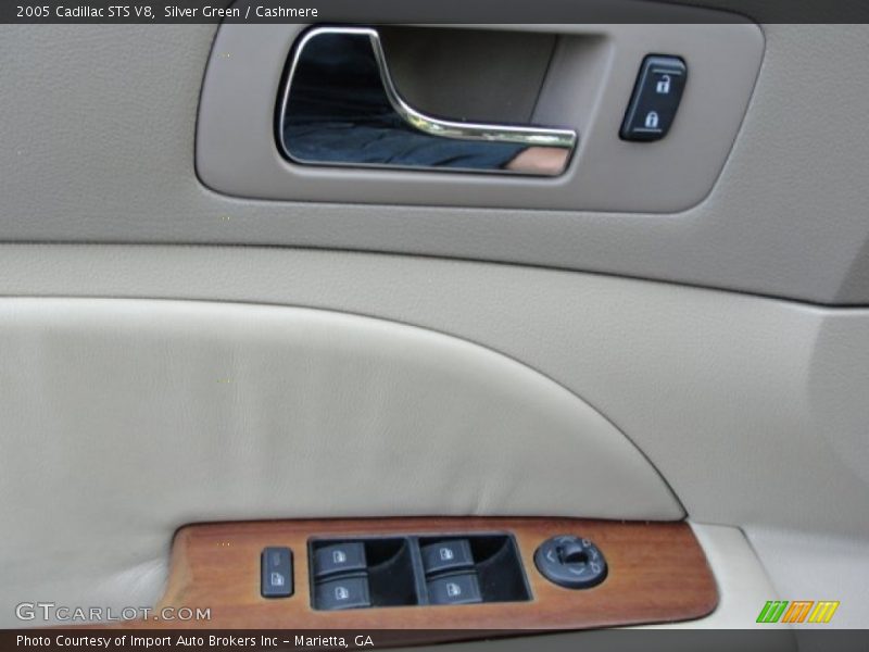 Silver Green / Cashmere 2005 Cadillac STS V8