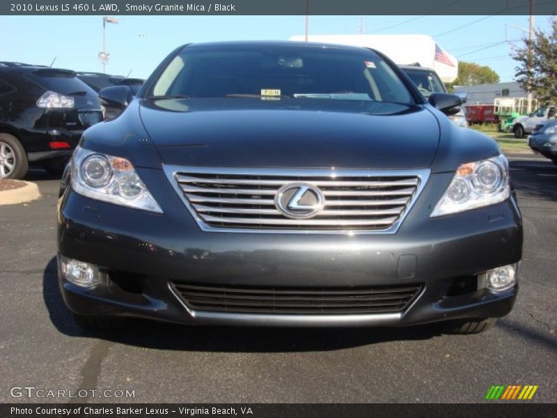 Smoky Granite Mica / Black 2010 Lexus LS 460 L AWD