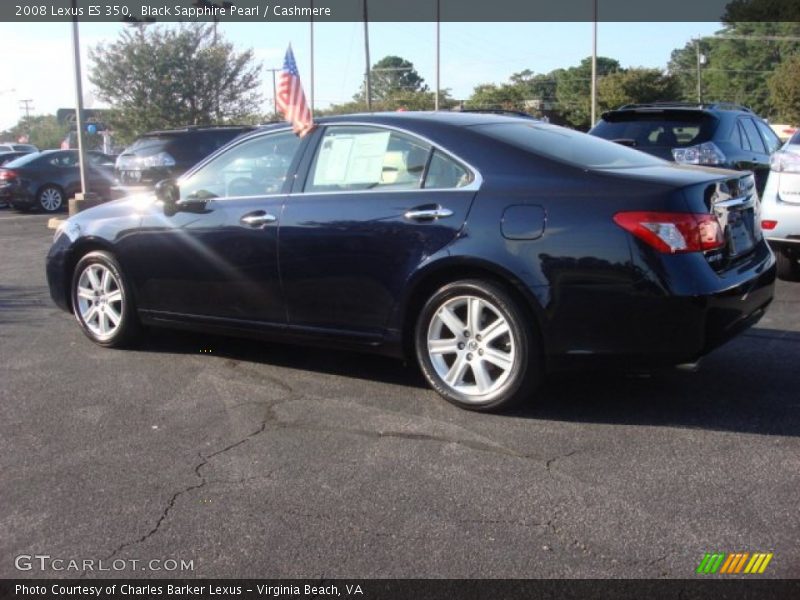 Black Sapphire Pearl / Cashmere 2008 Lexus ES 350