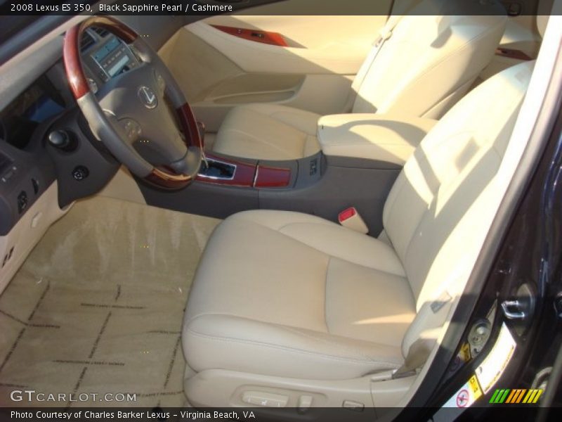 Black Sapphire Pearl / Cashmere 2008 Lexus ES 350
