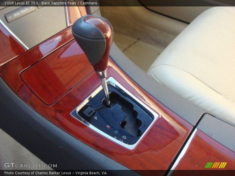 Black Sapphire Pearl / Cashmere 2008 Lexus ES 350