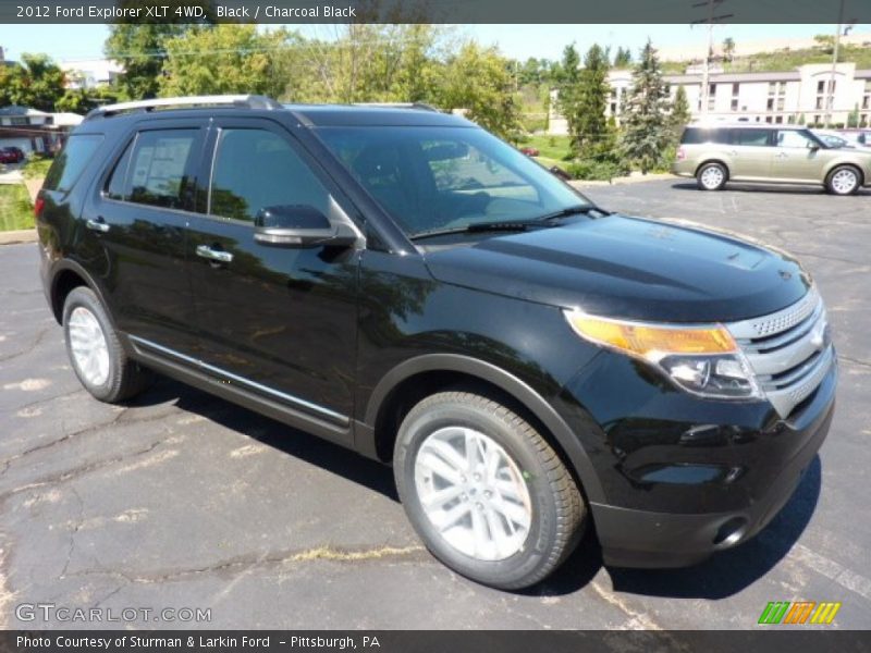 Front 3/4 View of 2012 Explorer XLT 4WD