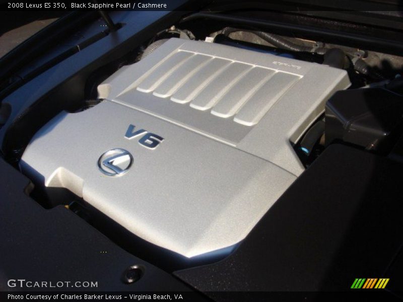 Black Sapphire Pearl / Cashmere 2008 Lexus ES 350