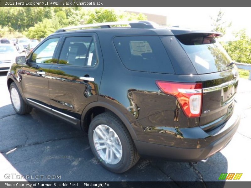 Black / Charcoal Black 2012 Ford Explorer XLT 4WD