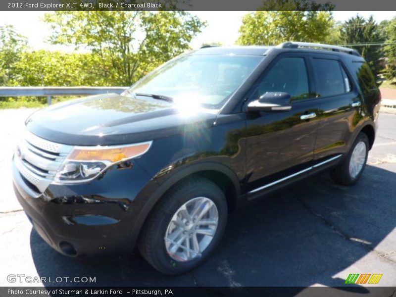 Black / Charcoal Black 2012 Ford Explorer XLT 4WD