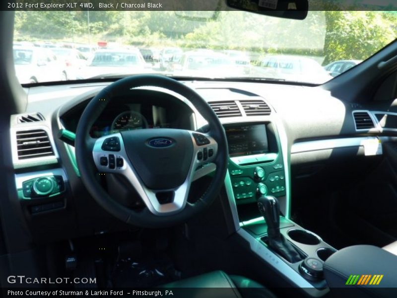 Black / Charcoal Black 2012 Ford Explorer XLT 4WD