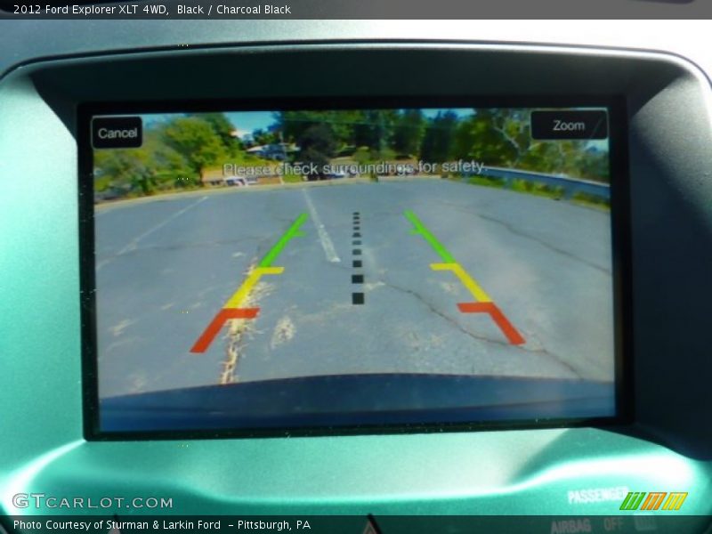 Black / Charcoal Black 2012 Ford Explorer XLT 4WD