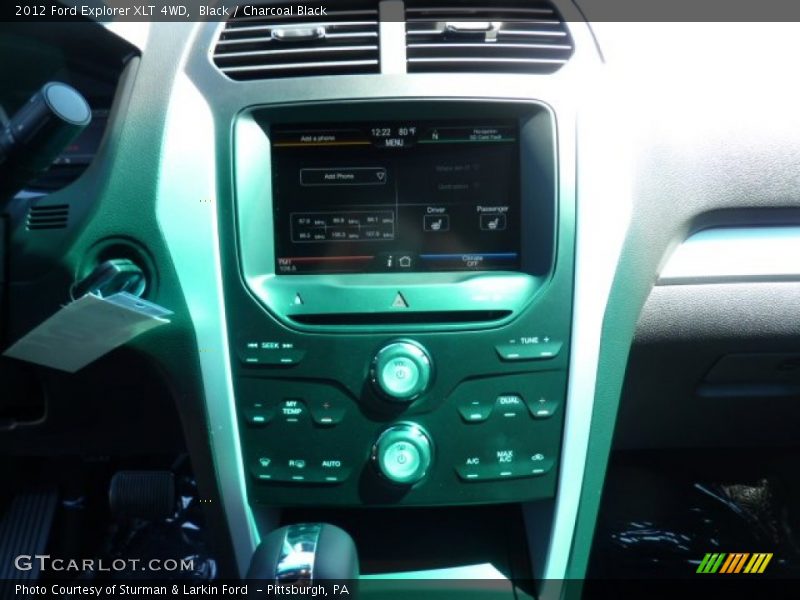 Black / Charcoal Black 2012 Ford Explorer XLT 4WD