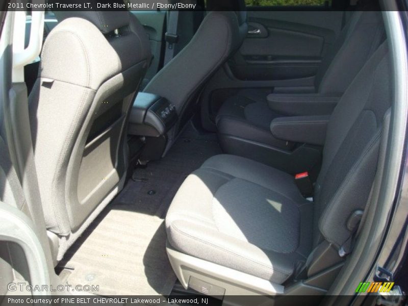 Dark Blue Metallic / Ebony/Ebony 2011 Chevrolet Traverse LT