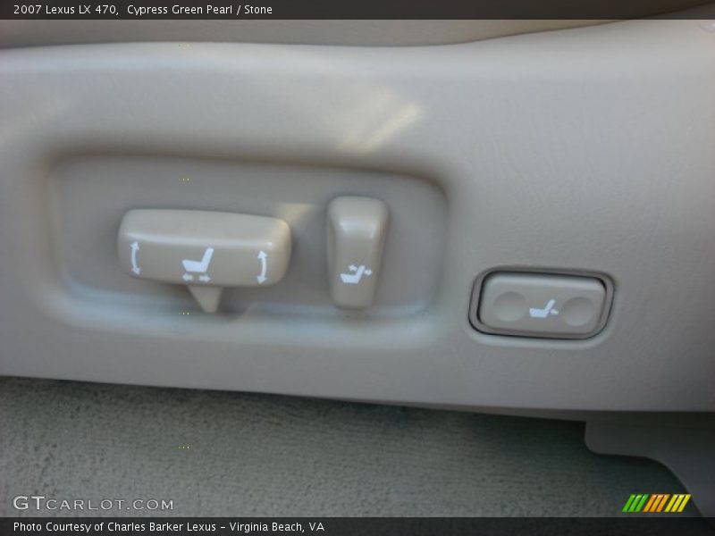 Cypress Green Pearl / Stone 2007 Lexus LX 470