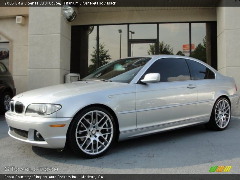  2005 3 Series 330i Coupe Titanium Silver Metallic