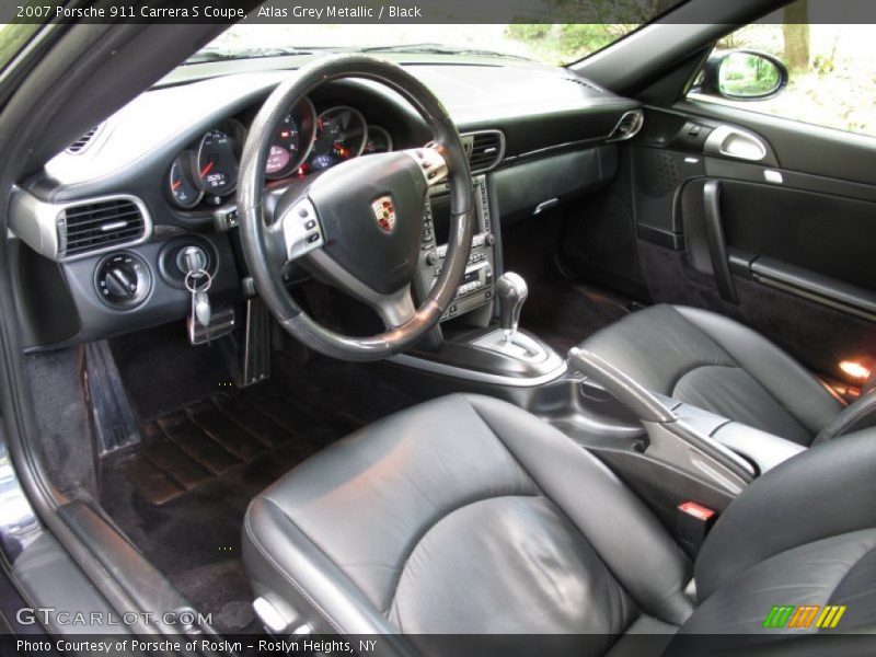 Black Interior - 2007 911 Carrera S Coupe 