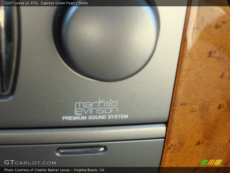 Cypress Green Pearl / Stone 2007 Lexus LX 470