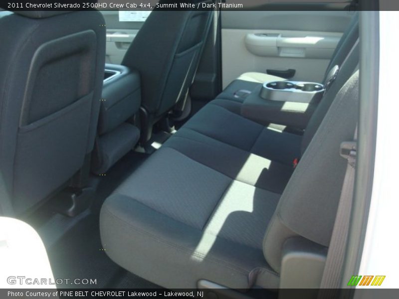 Summit White / Dark Titanium 2011 Chevrolet Silverado 2500HD Crew Cab 4x4