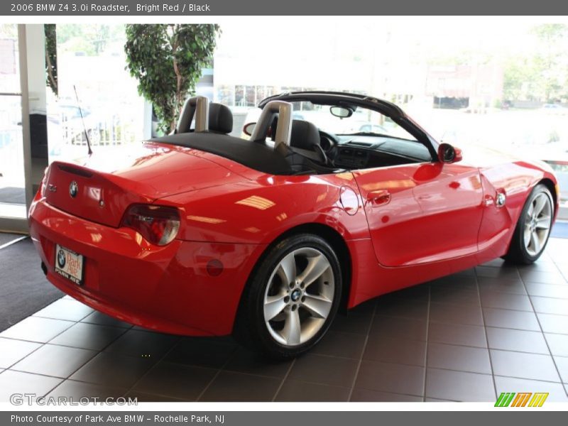 Bright Red / Black 2006 BMW Z4 3.0i Roadster