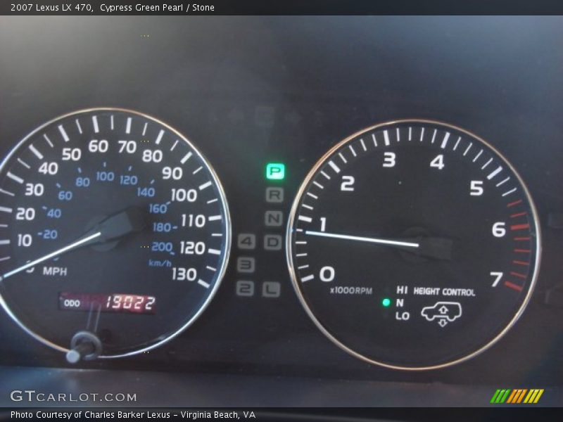 Cypress Green Pearl / Stone 2007 Lexus LX 470