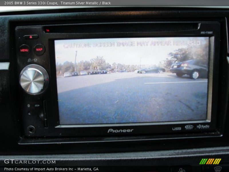 Titanium Silver Metallic / Black 2005 BMW 3 Series 330i Coupe
