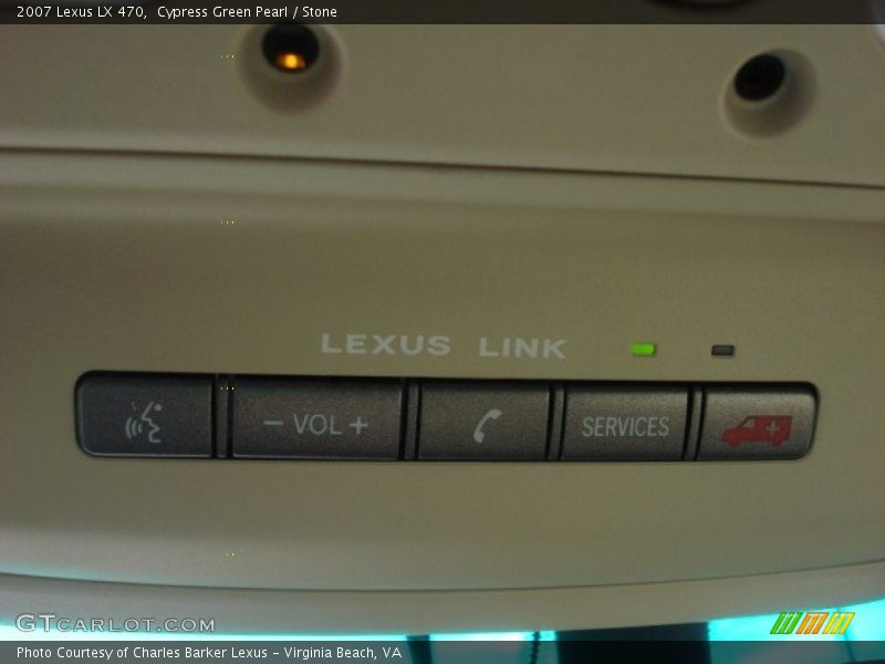 Cypress Green Pearl / Stone 2007 Lexus LX 470