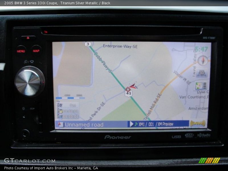 Navigation of 2005 3 Series 330i Coupe