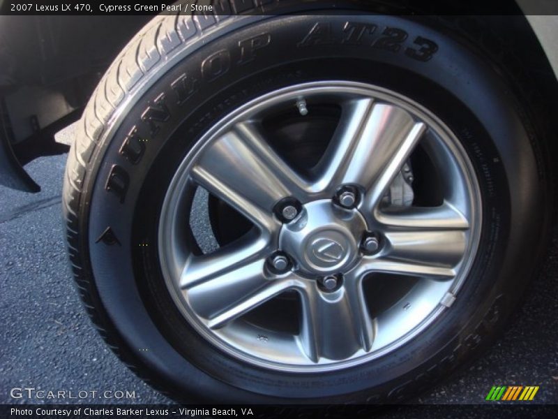 Cypress Green Pearl / Stone 2007 Lexus LX 470