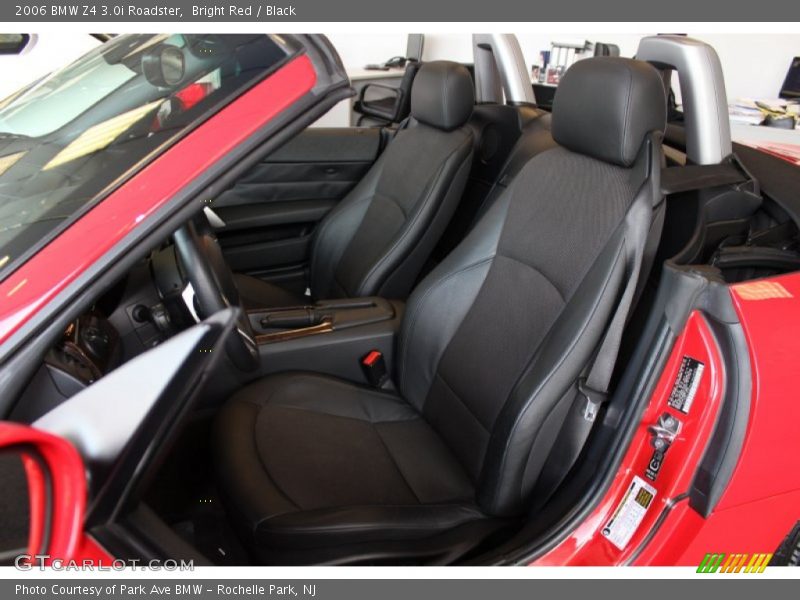 Bright Red / Black 2006 BMW Z4 3.0i Roadster