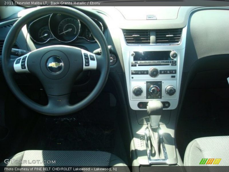 Black Granite Metallic / Ebony 2011 Chevrolet Malibu LT