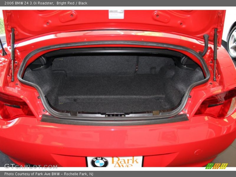 Bright Red / Black 2006 BMW Z4 3.0i Roadster