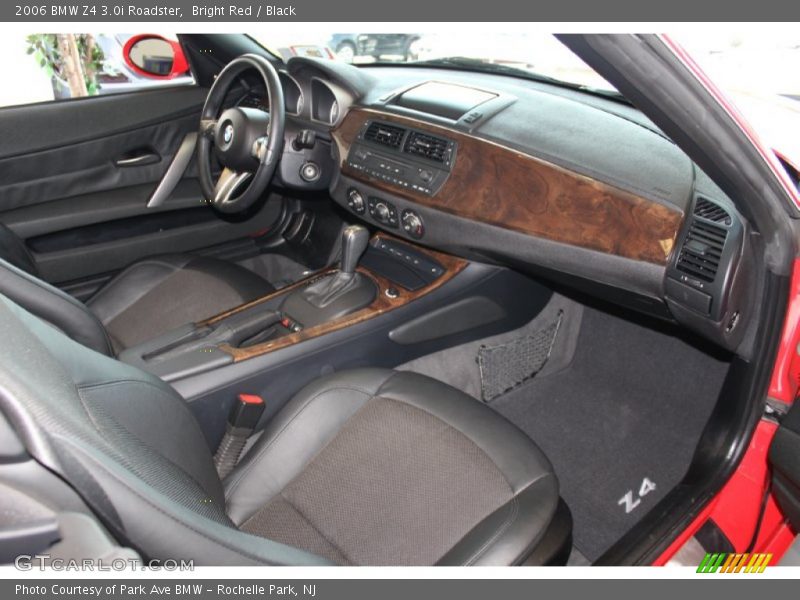 Bright Red / Black 2006 BMW Z4 3.0i Roadster