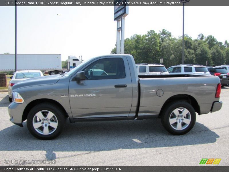  2012 Ram 1500 Express Regular Cab Mineral Gray Metallic