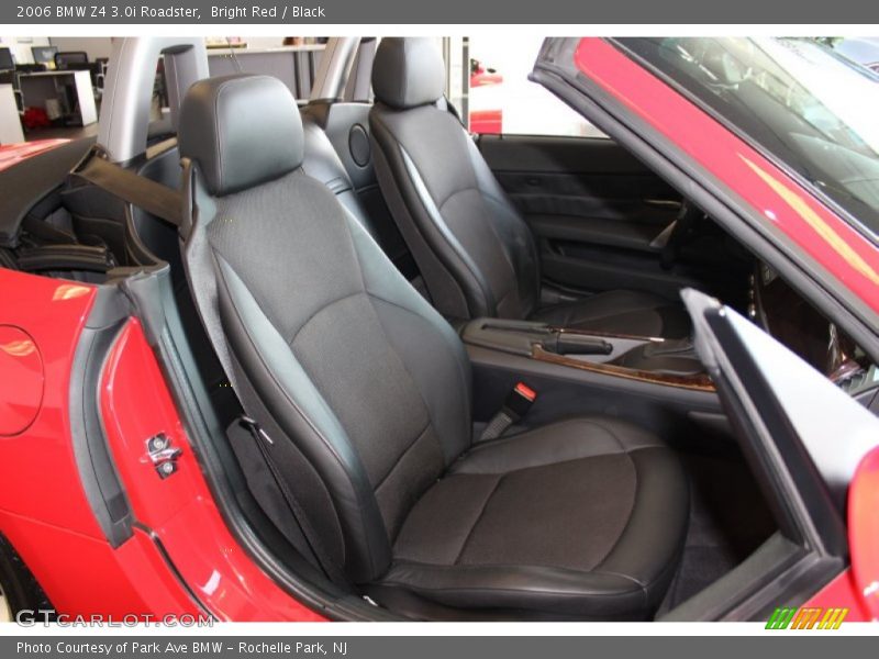 Bright Red / Black 2006 BMW Z4 3.0i Roadster