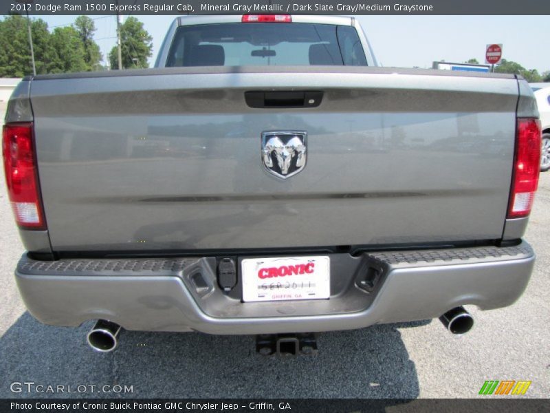 Mineral Gray Metallic / Dark Slate Gray/Medium Graystone 2012 Dodge Ram 1500 Express Regular Cab