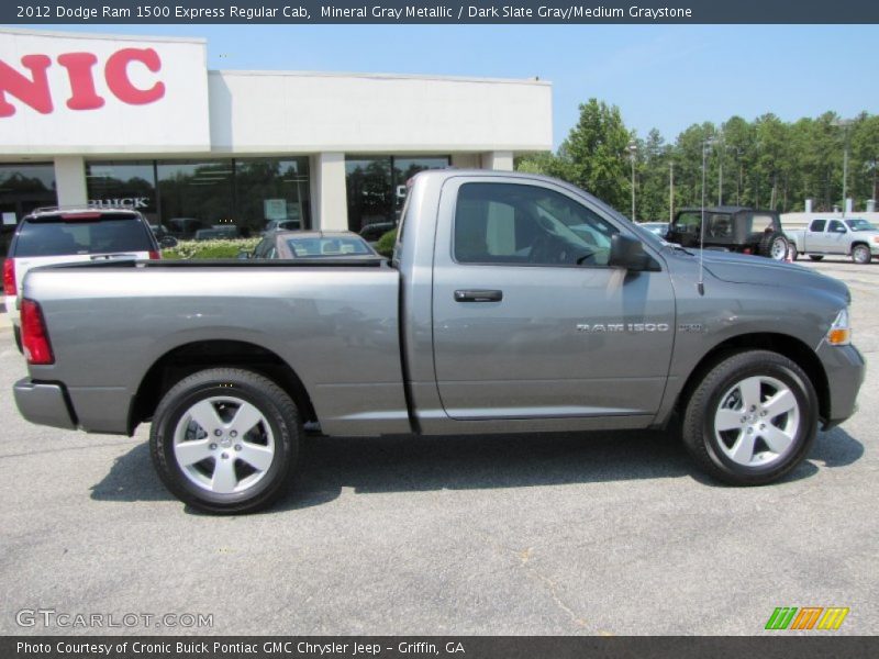 Mineral Gray Metallic / Dark Slate Gray/Medium Graystone 2012 Dodge Ram 1500 Express Regular Cab