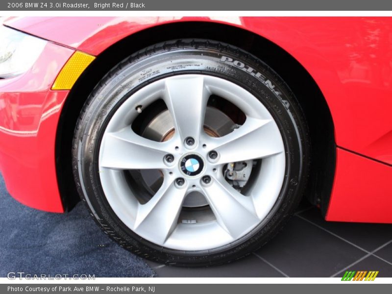 Bright Red / Black 2006 BMW Z4 3.0i Roadster