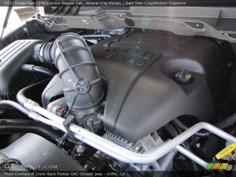 Mineral Gray Metallic / Dark Slate Gray/Medium Graystone 2012 Dodge Ram 1500 Express Regular Cab