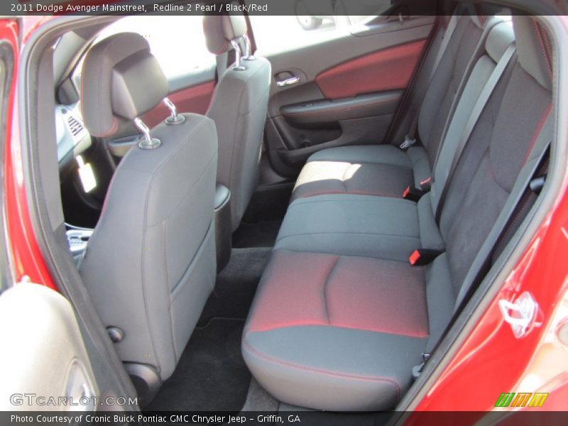 Redline 2 Pearl / Black/Red 2011 Dodge Avenger Mainstreet