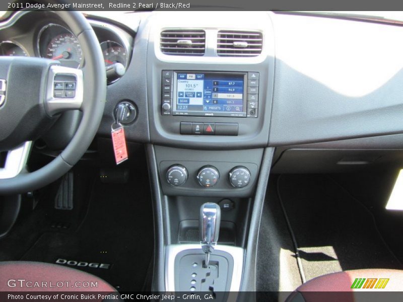 Redline 2 Pearl / Black/Red 2011 Dodge Avenger Mainstreet