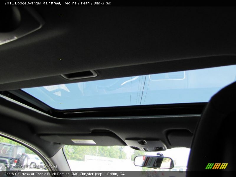 Redline 2 Pearl / Black/Red 2011 Dodge Avenger Mainstreet