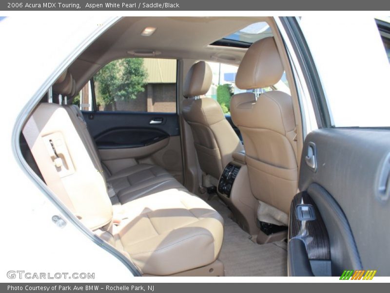 Aspen White Pearl / Saddle/Black 2006 Acura MDX Touring