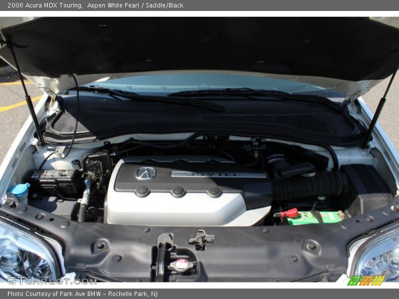 Aspen White Pearl / Saddle/Black 2006 Acura MDX Touring