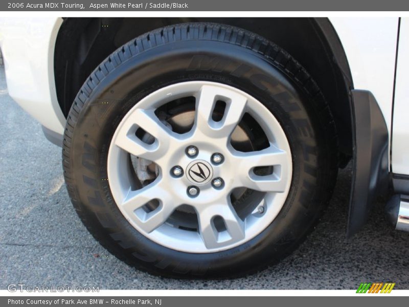 Aspen White Pearl / Saddle/Black 2006 Acura MDX Touring