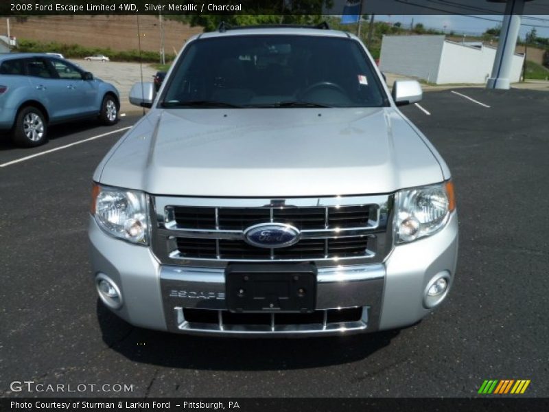 Silver Metallic / Charcoal 2008 Ford Escape Limited 4WD