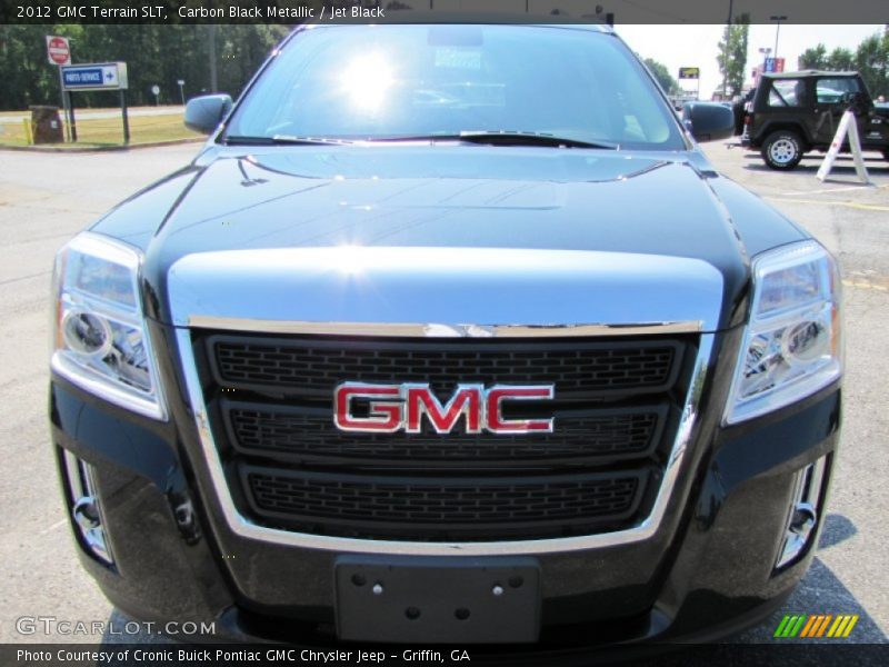 Carbon Black Metallic / Jet Black 2012 GMC Terrain SLT