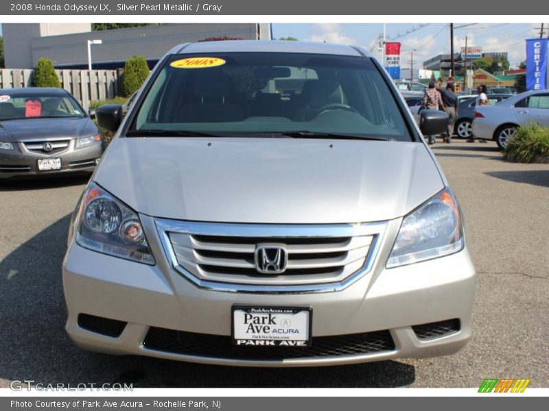 Silver Pearl Metallic / Gray 2008 Honda Odyssey LX