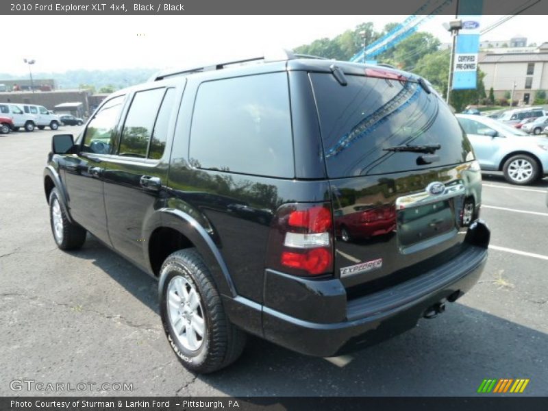 Black / Black 2010 Ford Explorer XLT 4x4