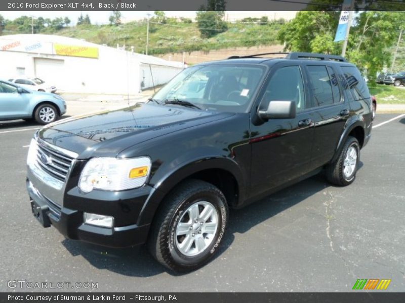 Black / Black 2010 Ford Explorer XLT 4x4