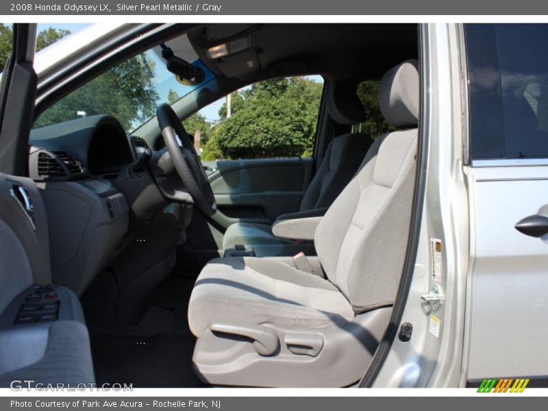 Silver Pearl Metallic / Gray 2008 Honda Odyssey LX