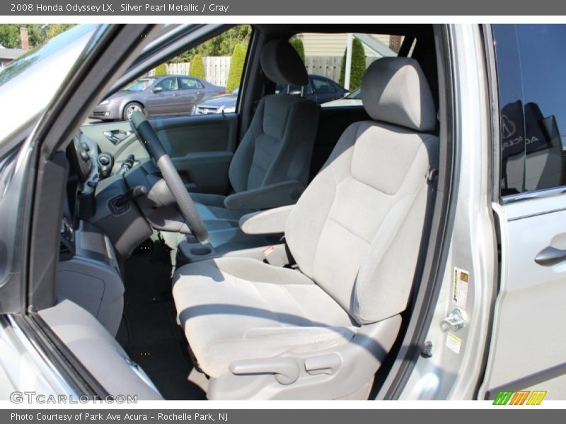 Silver Pearl Metallic / Gray 2008 Honda Odyssey LX